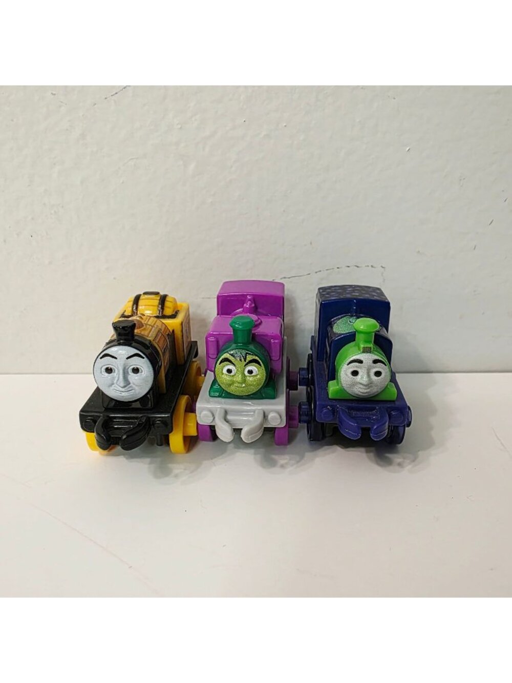3 Mini Thomas & Friends Choo Choo Trains Luke Rockey Charlie